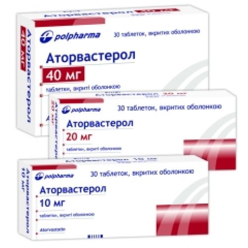 Atorvasterol 30s 40 mg coated tablets
