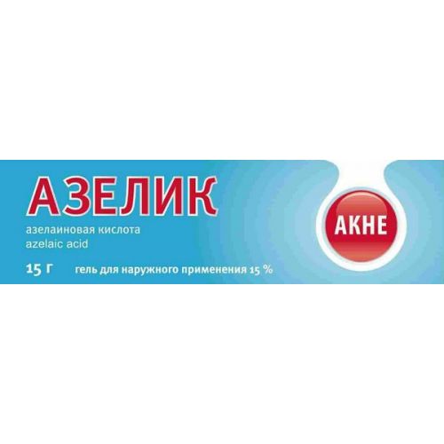 Azelik 15% 15g of the gel for topical application