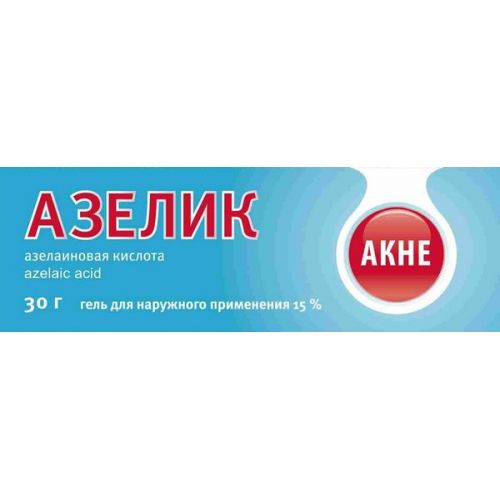 Azelik 15% 30g of the gel for topical application