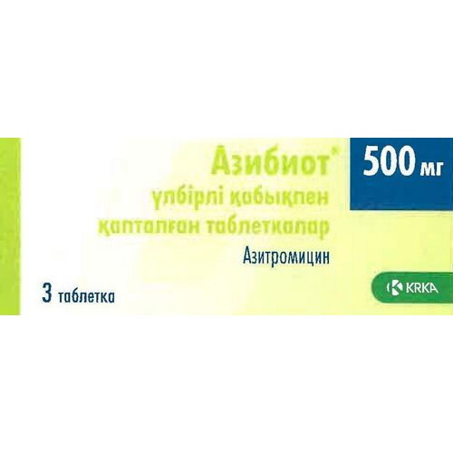 Azibiot 3's 500 mg film-coated tablets