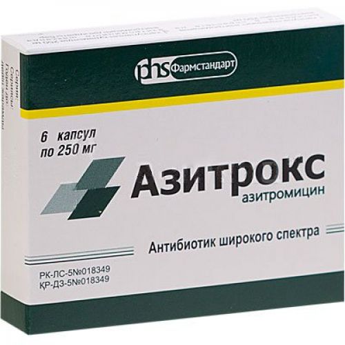Azitrox 250 mg (6 capsules)
