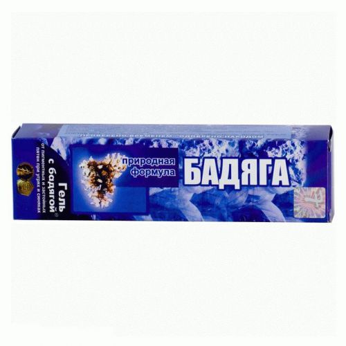 Badyaga external use 50 ml gel.