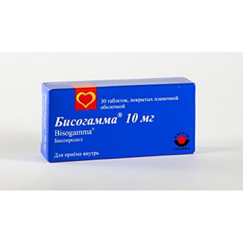 Bisogamma 30s 10 mg film-coated tablets