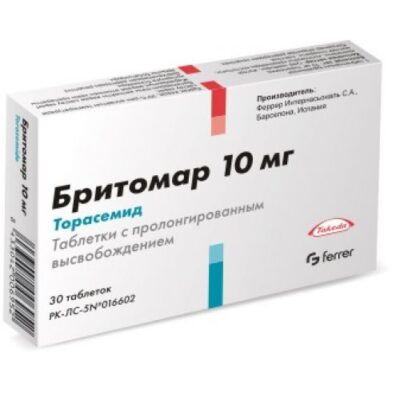 Britomar 30s 10 mg tablets with prolonged release