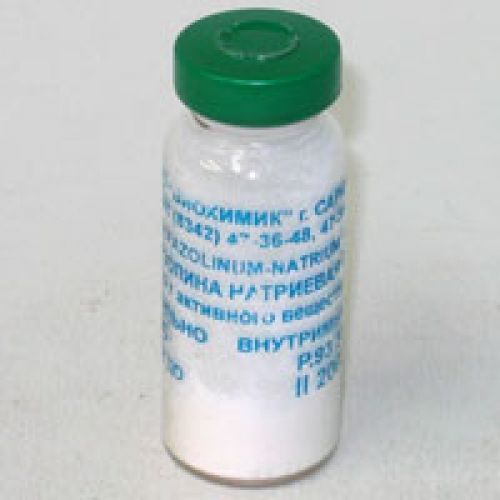 Cefazolin sodium salt 1g 1's (50pcs in the armature.) Powder for injection intravenously and intramuscularly