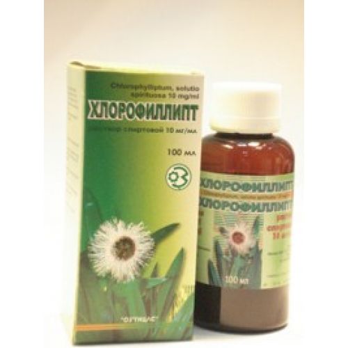 Chlorophillipt 100 ml of 1% alcohol solution ext.