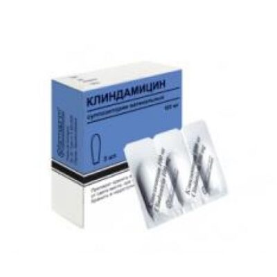 Clindamycin 100 mg vaginal suppositories 3's
