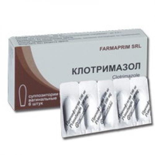Clotrimazole 100 mg vaginal suppositories 6's