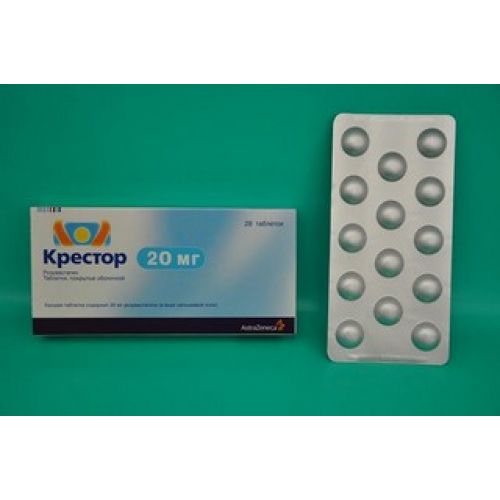 Crestor 28's 20 mg coated tablets