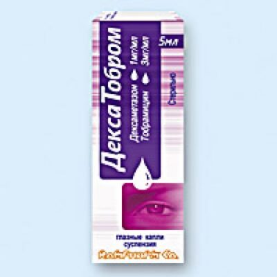 Dex Tobrom 5 ml of eye drops