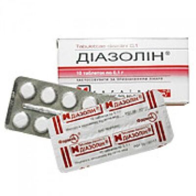 Diazolin 100 mg (10 tablets)