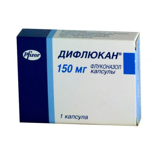 Diflucan capsules 150 mg 1's