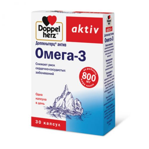 Doppelgerts Active Omega-3 (30 capsules)