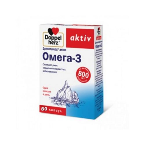 Doppelgerts Active Omega-3 (80 capsules)
