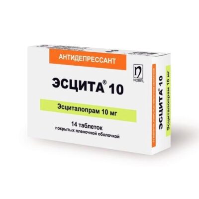 ESCITA® (Escitalopram) 10/20 mg