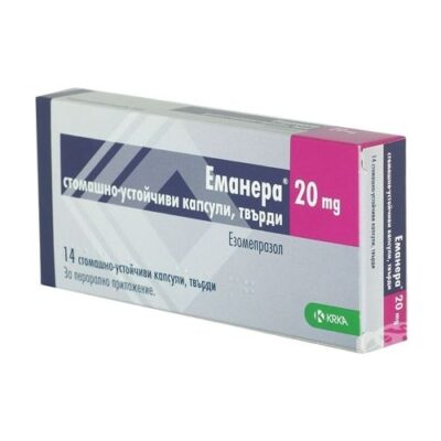 Emanera 20 mg capsules 14s