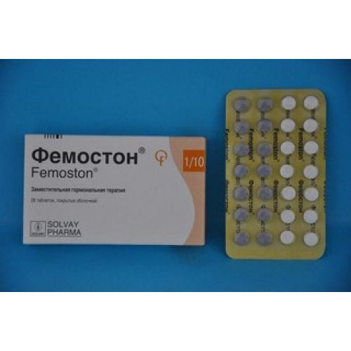 Femoston 1/10 28's mg film-coated tablets