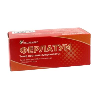 Ferlatum 800 mg/15 ml solution 10s