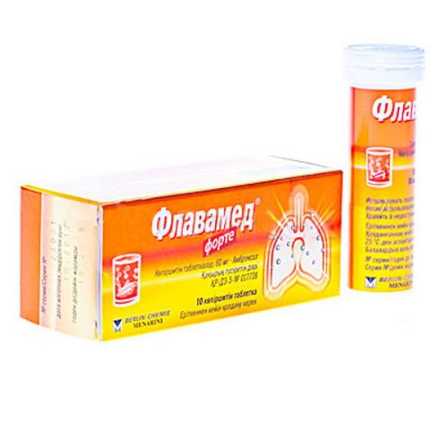 Flavamed® Forte 60 mg effervescent (10 tablets)