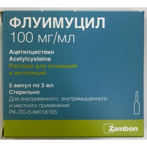 Fluimucil 100 mg / ml