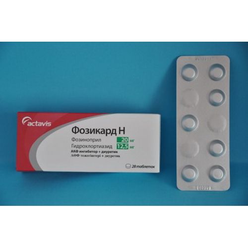 Fozikard H 28's tablets