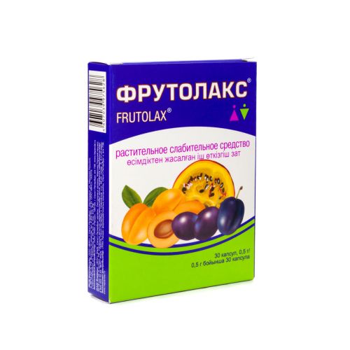 Frutolaks 0.5g (30 capsules)
