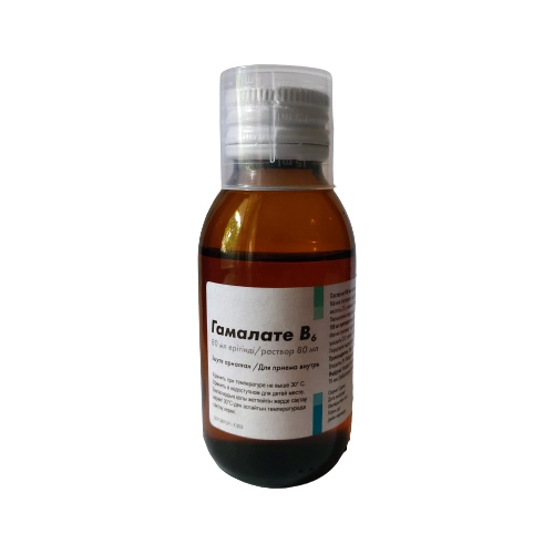 Gamalate® B6 (GB6) Syrup, 80 ml