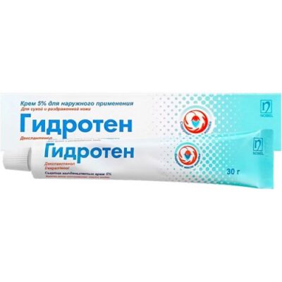 Gidroten 30g of 5% cream for topical use