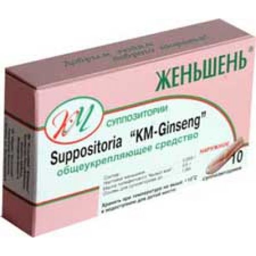 Ginseng 10s suppositories