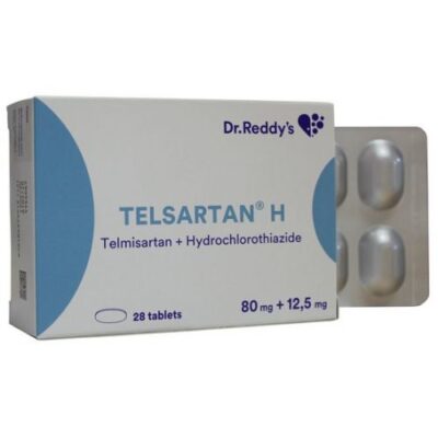 H Telsartan 80 mg / 12.5 mg (28 tablets)