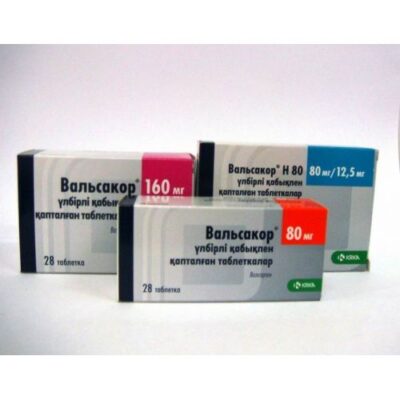 H Valsakor® 80 mg / 12.5 mg 28's film-coated tablets