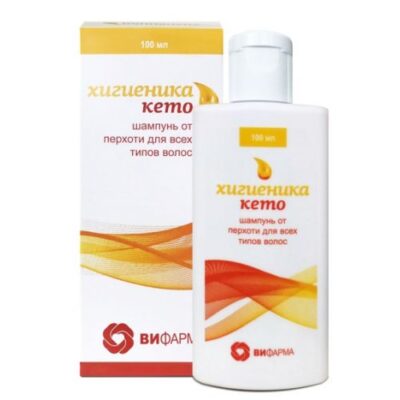 Higienika Keto 100 ml dandruff shampoo for all hair types