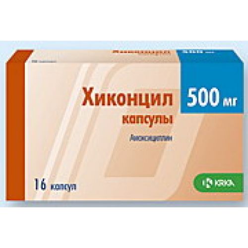 Hikontsil 16's 500 mg capsules