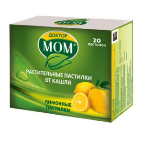 IOM doctor with lemon flavor pastilles 20s
