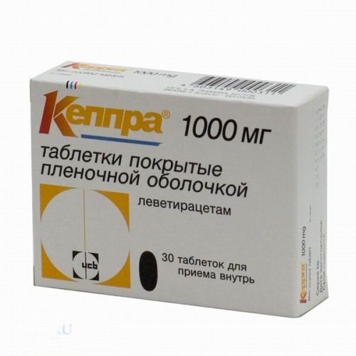 Keppra® 30s 1000 mg film-coated tablets