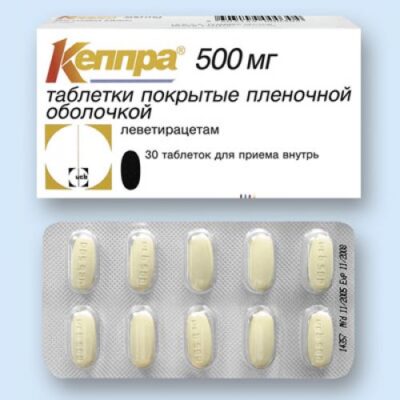 Keppra® 30s 500 mg film-coated tablets