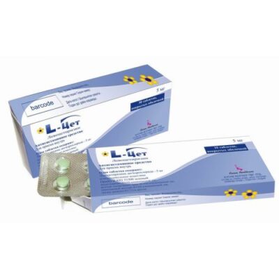 L-CET 30s 5 mg coated tablets