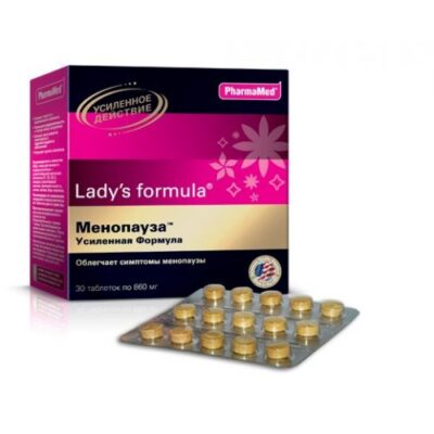 Ladys formula Menopause reinforced formula 860 mg (30 tablets)