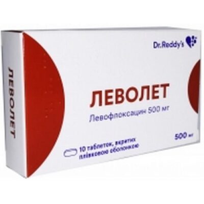 Levolet 10s 500 mg coated tablets