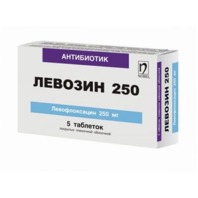 Levozin 250 mg (5 tablets)