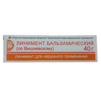 Liniment balsamic (on Wisniewski) 40g in tube liniment