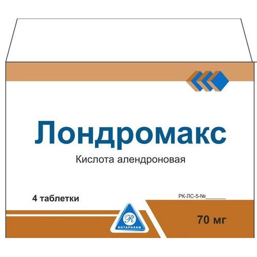 Londromaks 70 mg tablets 4's