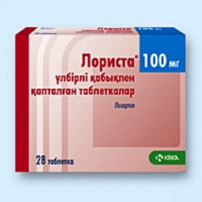Lorista® 28's 100 mg film-coated tablets