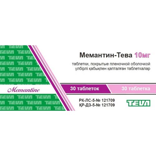 Memantine-Teva 10 mg (30 film-coated tablets)