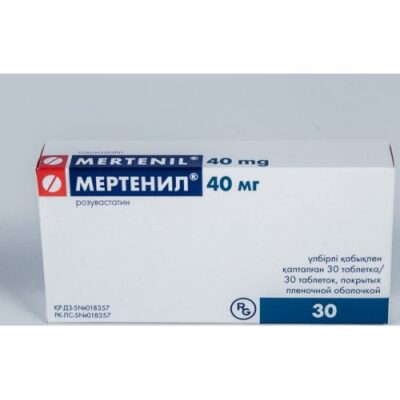 Merten 30s 40 mg film-coated tablets