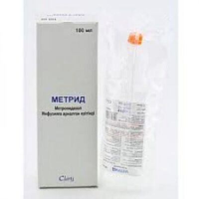 Metrid 0.5% 100 ml infusion solution (vial)