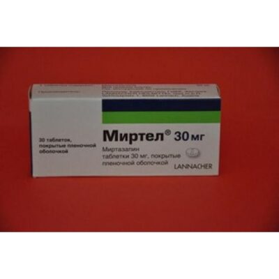 Mirtel 30s 30 mg film-coated tablets