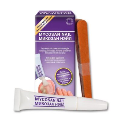 Mycosan Neil (Mikozan) 5 ml set to remove fungal lesions from the nail plate