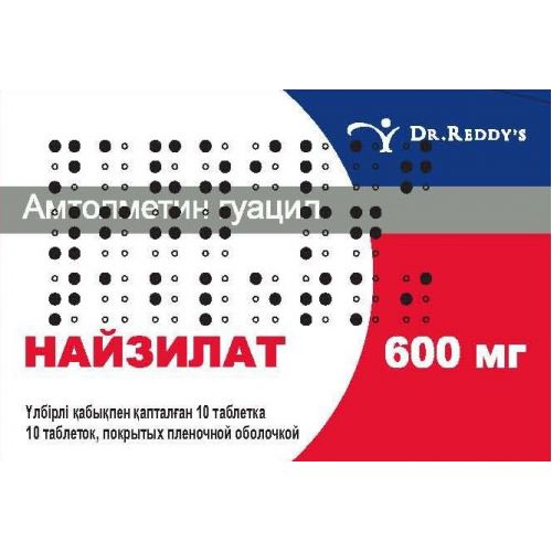 Nayzilat 10s 600 mg film-coated tablets