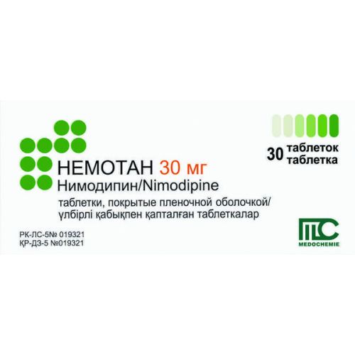Nemotan 30s 30 mg film-coated tablets